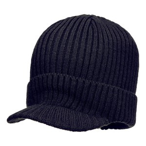 A navy blue workwear garment designed for use on construction sites and in industrial work environments.,