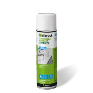 illbruck CT600 Sprayable Contact Adhesive 500ml - 12 Pack