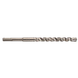A hammer with a steel head and a steel-handled handle, for general fastening and construction use.
