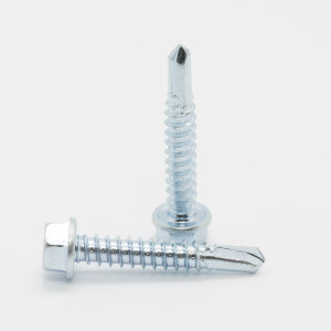 A bright zinc plated fixings-store product displayed against a white background, suitable for construction and maintenance applications.