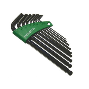 A Faithfull hand tool with a metal working end and an ergonomic handle, designed for general construction and maintenance tasks.