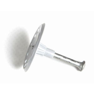 A steel flat washer with a central hole for use with a bolt or screw to distribute clamping load and protect the mating surface.,