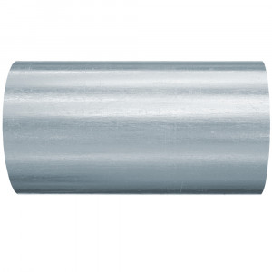 A smooth, metallic cylindrical rod with a shiny, silver surface, shown against a white background.