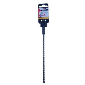A masonry drill bit with a precision-ground tip and fluted shank, for drilling into masonry, concrete, and brick.