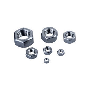 An A2 stainless steel hex nut with an internally threaded profile, for use with a matching bolt or threaded rod.