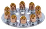 Spit P370 Spitfire Tool Cartridges - Brown / Yellow / Red