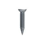 A stainless steel 8×25mm screw with a threaded shaft and sharp point, for general-purpose fastening applications.