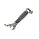 A steel wire nail with a flat head and a smooth shank, for general-purpose timber fastening.