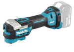 A teal and black Makita cordless power tool, 18V, with an ergonomic grip, designed for use on construction and maintenance tasks.