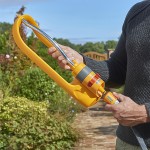 "Photo Of Hozelock Hoz100100250 Rectangular Sprinkler Plus In Use,