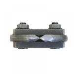 A cutting knife with a steel blade and an ergonomic handle, for general site and workshop use.