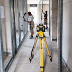 A Stabila measuring instrument with a clear display and easy-to-read scale, for accurate site measurement and inspection.