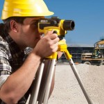 A Stabila measuring instrument with a clear display and easy-to-read scale, for accurate site measurement and inspection.