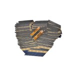 A hot-dip galvanised wire nail with a flat head and a smooth shank, for general-purpose timber fastening.