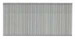 A strip of collated galvanised framing nails with angled tips, connected in a paper or plastic tape strip for use in a nail gun.