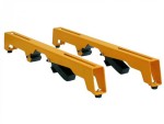 A yellow and black DEWALT cordless power tool, with an ergonomic grip, designed for use on construction and maintenance tasks.
