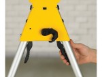 A yellow and black DEWALT cordless power tool, with an ergonomic grip, designed for use on construction and maintenance tasks.