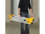 A yellow and black DEWALT cordless power tool, with an ergonomic grip, designed for use on construction and maintenance tasks.