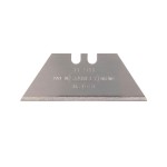 A single steel utility razor blade with a straight, sharp edge and two notches on top. The blade is marked with STANLEY and No. 1991.