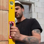 A Stabila measuring instrument with a clear display and easy-to-read scale, for accurate site measurement and inspection.