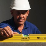A Stabila measuring instrument with a clear display and easy-to-read scale, for accurate site measurement and inspection.