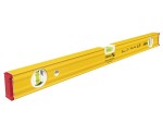 A Stabila 60cm spirit level with an extruded aluminium body and accurate vials, for checking horizontal and vertical alignment.