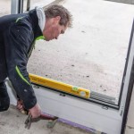 A Stabila 127cm spirit level with an extruded aluminium body and accurate vials, for checking horizontal and vertical alignment.