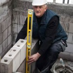 A Stabila 80cm spirit level with an extruded aluminium body and accurate vials, for checking horizontal and vertical alignment.