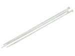 Faithfull FAICT250W Cable Ties White 4.8 x 250mm (Pack 100)