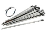 Faithfull FAICT36079SS Stainless Steel Cable Ties 7.9 x 360mm (Pack 50)
