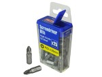 Faithfull FAISBPZ225B Pozi S2 Grade Steel Screwdriver Bits PZ2 x 25mm (Pack 25)