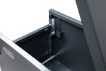 A steel Armorgard heavy-duty site storage unit with a steel construction, secure locking, and a load-rated base.