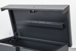 A steel Armorgard steel tool chest with multiple drawers, a locking lid, and rubber-lined interior, for organising and storing hand tools.
