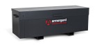 A steel Armorgard heavy-duty site storage unit with a steel construction, secure locking, and a load-rated base.