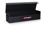 A steel Armorgard heavy-duty site storage unit with a steel construction, secure locking, and a load-rated base.