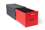 A steel Armorgard heavy-duty site storage unit with a steel construction, secure locking, and a load-rated base.