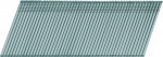 A set of angled, parallel, green-tinted glass or plastic rods arranged in rows, creating a repeating linear pattern with a parallelogram shape.
