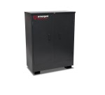 A steel Armorgard heavy-duty site storage unit with a steel construction, secure locking, and a load-rated base.