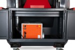 A steel Armorgard heavy-duty site storage unit with a steel construction, secure locking, and a load-rated base.