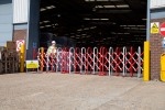 A steel Armorgard heavy-duty site storage unit with a steel construction, secure locking, and a load-rated base.