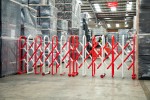 A steel Armorgard heavy-duty site storage unit with a steel construction, secure locking, and a load-rated base.