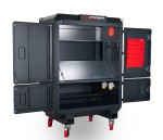 A steel Armorgard heavy-duty site storage unit with a steel construction, secure locking, and a load-rated base.