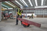 A steel Armorgard heavy-duty site storage unit with a steel construction, secure locking, and a load-rated base.