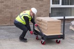 A steel Armorgard heavy-duty site storage unit with a steel construction, secure locking, and a load-rated base.