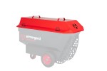 A steel Armorgard heavy-duty site storage unit with a steel construction, secure locking, and a load-rated base.