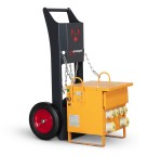 A steel Armorgard heavy-duty site storage unit with a steel construction, secure locking, and a load-rated base.