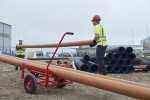 A steel Armorgard heavy-duty site storage unit with a steel construction, secure locking, and a load-rated base.