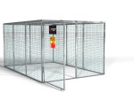 A steel Gorilla heavy-duty site storage unit with a steel construction, secure locking, and a load-rated base.