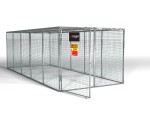 A steel Gorilla heavy-duty site storage unit with a steel construction, secure locking, and a load-rated base.