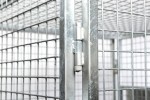 A steel Armorgard heavy-duty site storage unit with a steel construction, secure locking, and a load-rated base.
